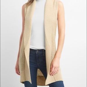Gap Sleeveless Sweater Vest Cardigan